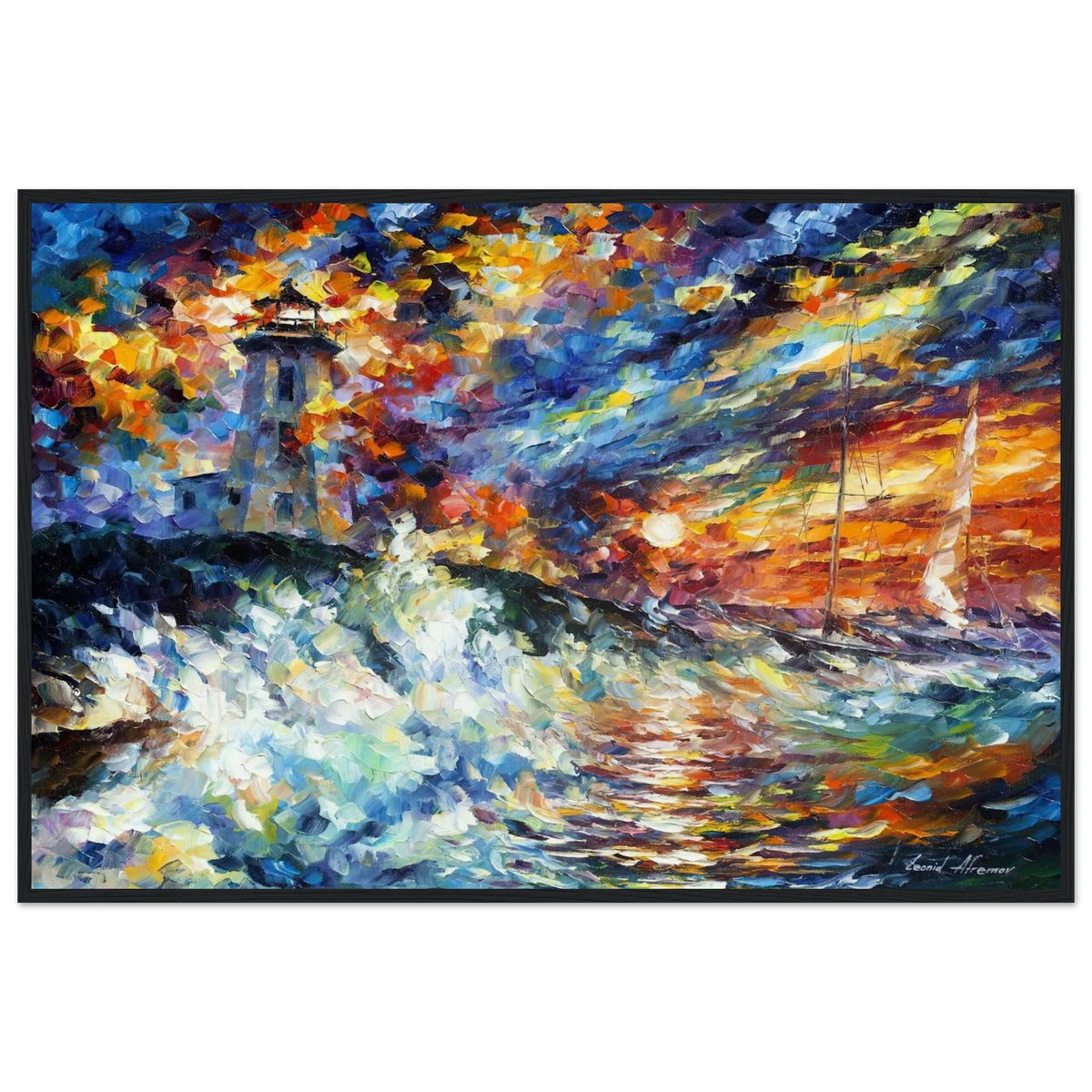 Leonid Afremov Framed Poster | Leonid Afremov Framed Prints Wall Art | Leonid Afremov Store
