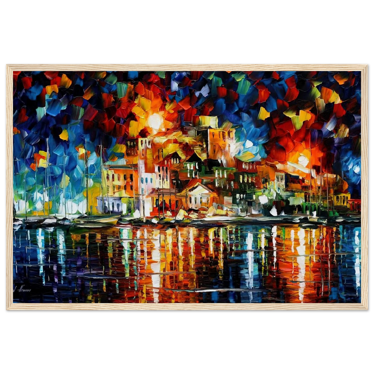 Leonid Afremov Framed Poster | Leonid Afremov Framed Prints Wall Art | Leonid Afremov Store