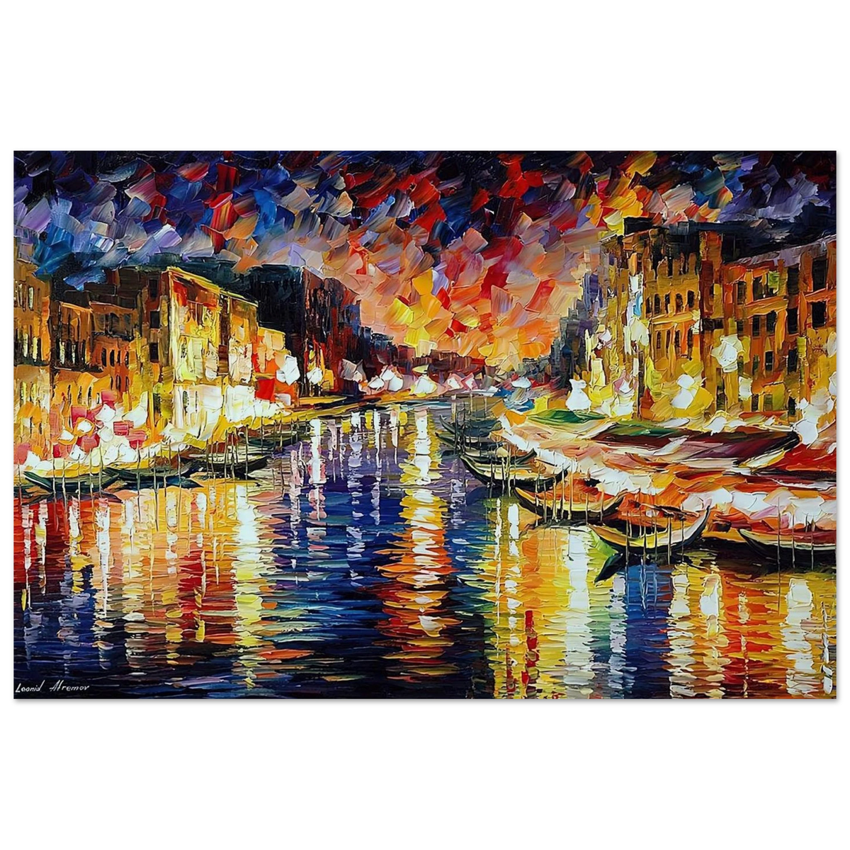 Leonid Afremov Poster | Leonid Afremov Poster | Leonid Afremov Store