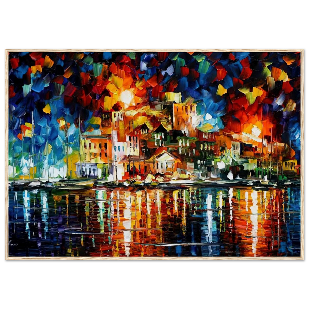 Leonid Afremov Framed Poster | Leonid Afremov Framed Prints Wall Art | Leonid Afremov Store
